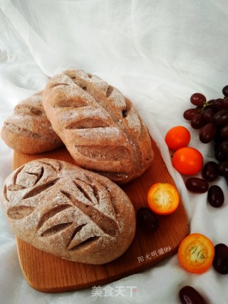 Brown Wheat Kumquat Ou Bun recipe