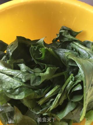 Cashew Spinach Tower recipe