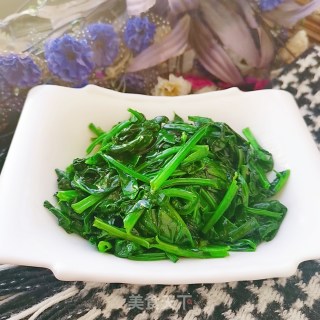 Fried Spinach recipe