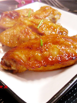 Grilled Chicken Wings in Sauce recipe