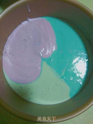 Color Cake recipe