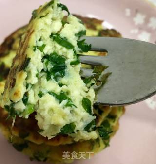 "tofu" Tofu and Chrysanthemum Cake recipe