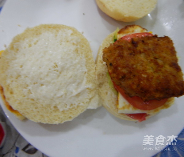 Chicken Cutlet Burger recipe