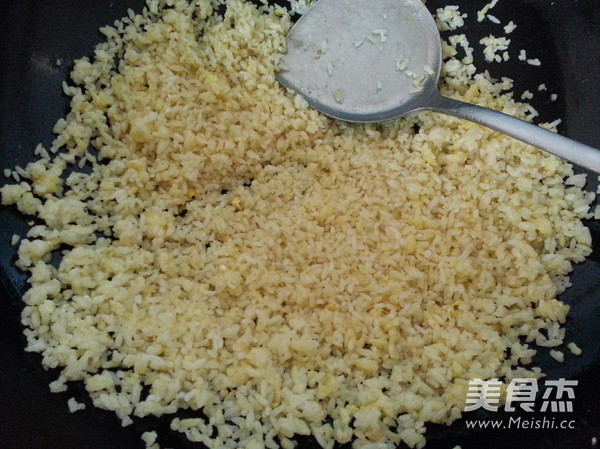 Golden Egg Fried Rice recipe