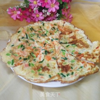 Fried Eggs with Carrots and Shallots recipe