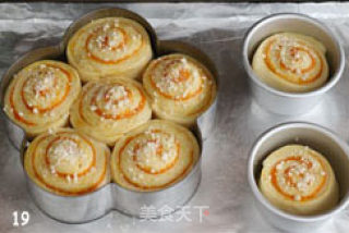 Sweet Potato Flower Shaped Bread recipe
