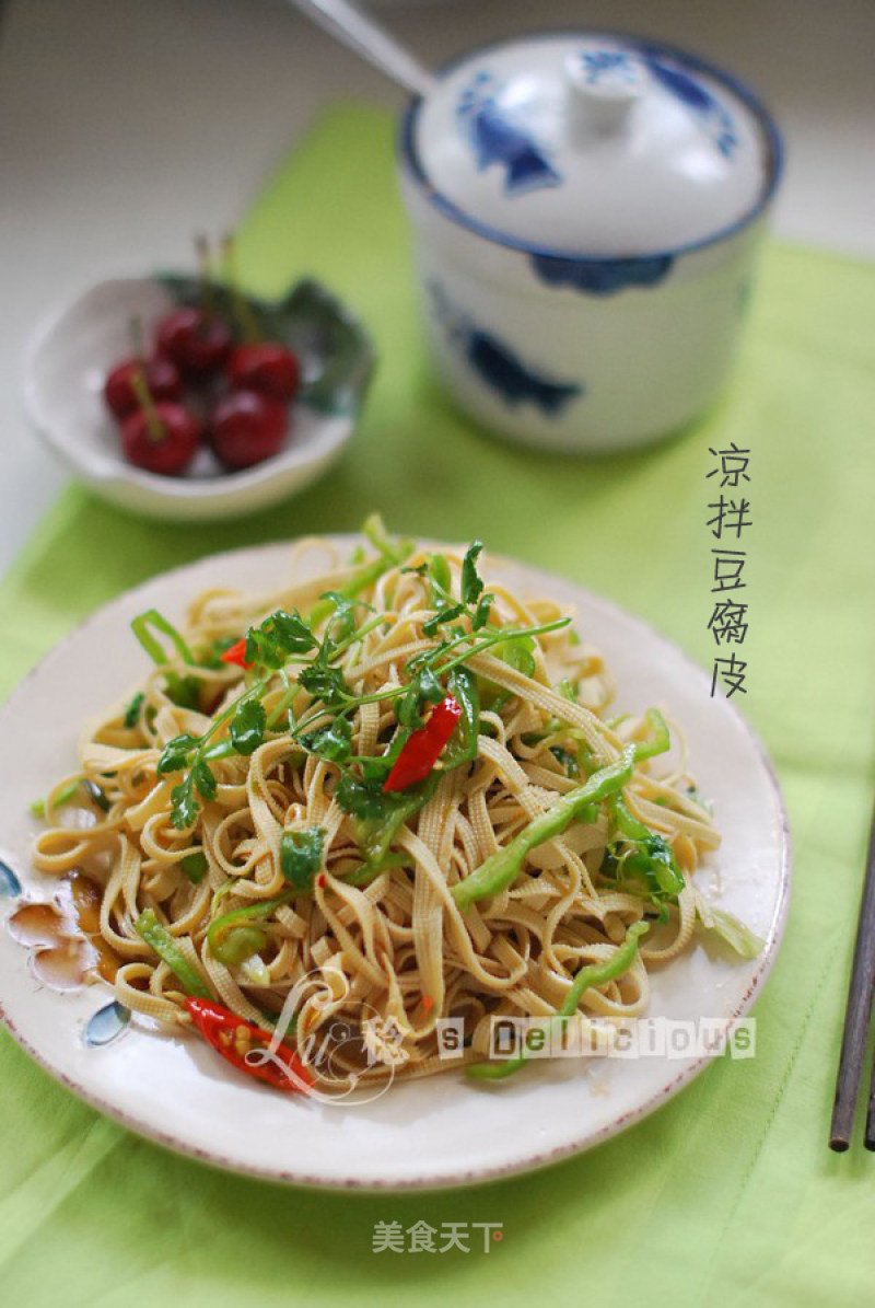 Cold Tofu Skin recipe