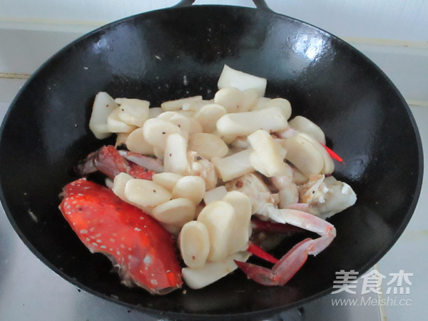 Soy Sauce Rice Cake Crab recipe