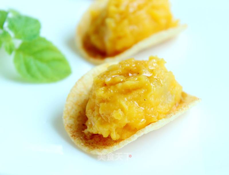 A Bite of Crispy Mashed Potato Salad recipe