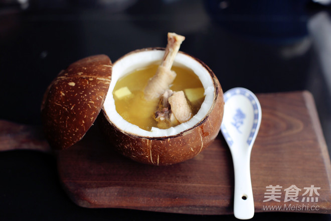 Coconut Milk Stewed Chicken Soup recipe