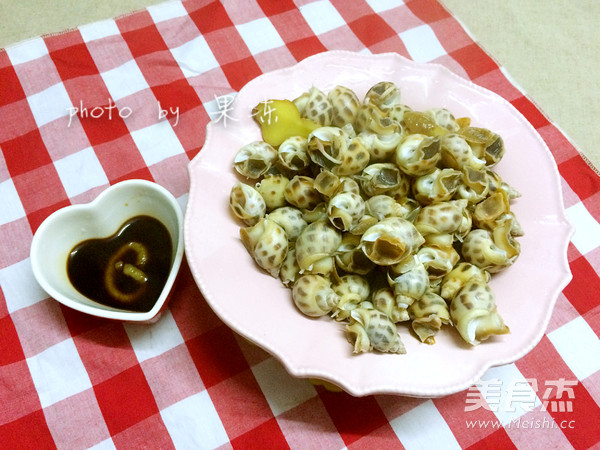 Boiled Flower Snail recipe