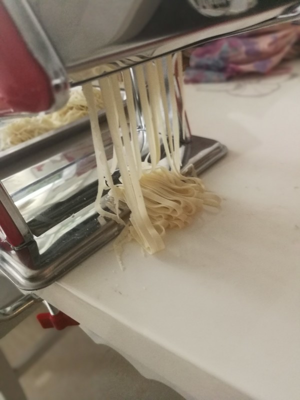 Hand Rolled Noodles in Big Bone Soup recipe