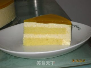 Orange Mousse Cake recipe