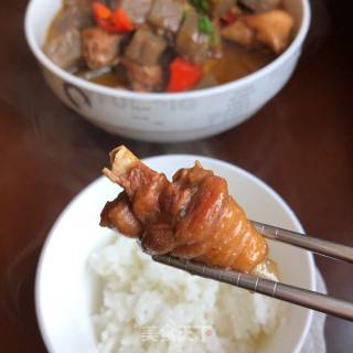 Beer Konjac Tofu Stewed Chicken recipe