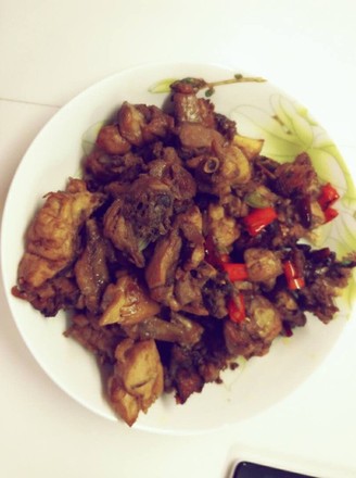 Spicy Fried Penglai Chicken recipe