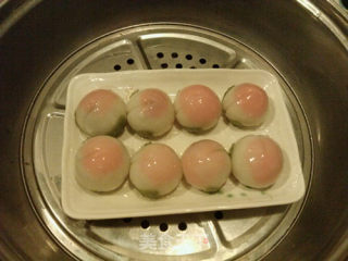 Painted Dumplings の Steamed Xiantao——the Little Fairy on The New Year's Eve Table recipe