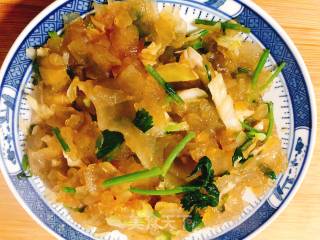 Stir-fried Noodles with Sour Cabbage recipe