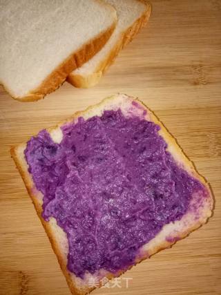 Purple Sweet Potato Sandwich recipe