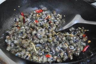 Spicy Fried Snails recipe