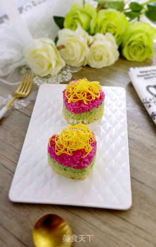 Egg Flower Sushi Fort recipe