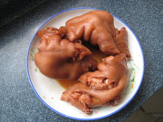 Marinated Trotters recipe