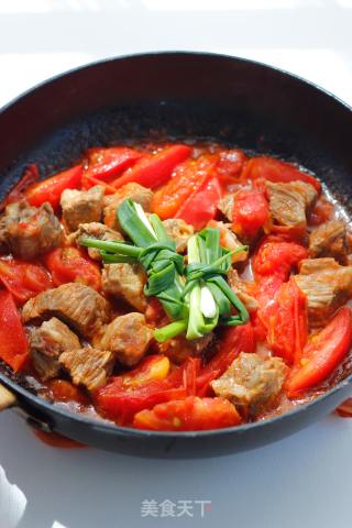 Tomato Beef Noodle recipe