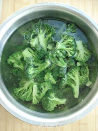 Stir-fried Ham with Broccoli recipe