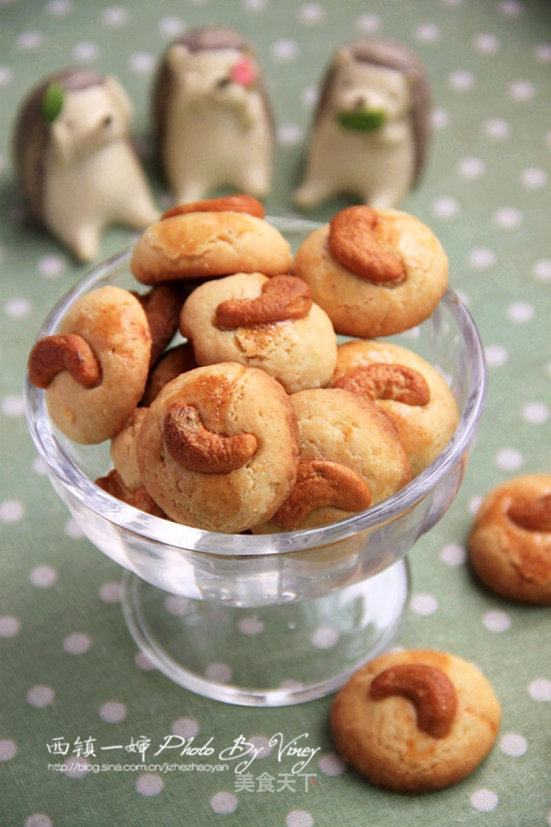 Cashew Shortbread Cookies recipe