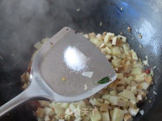 #春食野菜香# Stir-fried Bamboo Shoots and Malan Head recipe