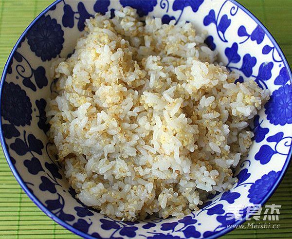 Quinoa Fried Rice with Soft-boiled Egg recipe