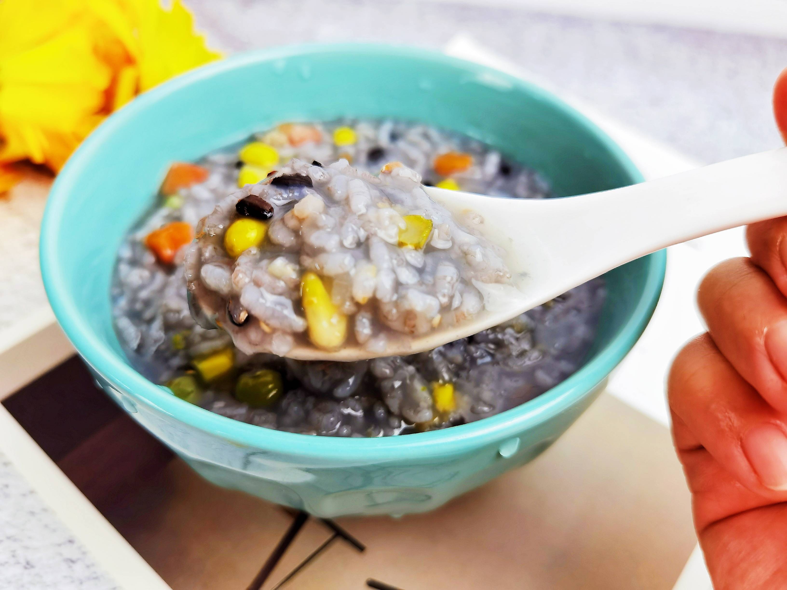 White Rice Porridge is Too Single, Tired of Eating? Come to A Bowl of Multi-grain Rice Porridge, recipe