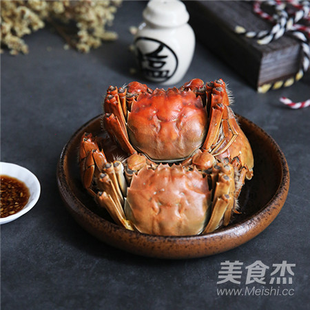 [autumn Breeze, Crab Paste Fat] Steamed Hairy Crabs recipe