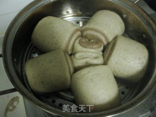 Soy Milk Two-color Steamed Buns recipe