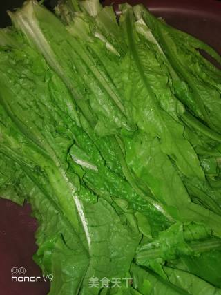 Garlic Oil Lettuce recipe