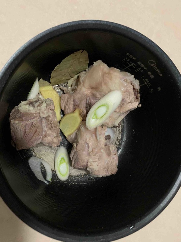 Radish Stick Bone Soup recipe