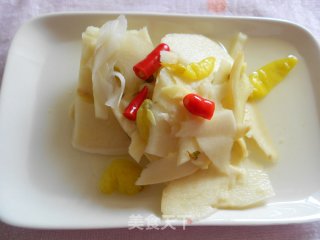 Pickled Pepper Spring Bamboo Shoots recipe