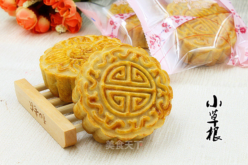 #新良第一节饼大赛#five-ren Moon Cakes