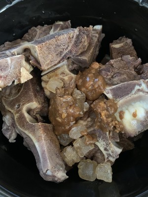 Slow Cooker Beef Bone Soup recipe