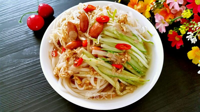 Sour and Spicy Chicken Noodles recipe