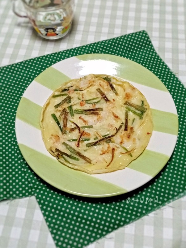 Shrimp and Chive Pancakes recipe