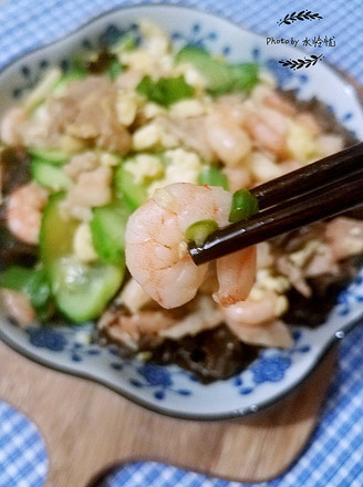 Bawang Supermarket丨shrimp Mushu Meat recipe