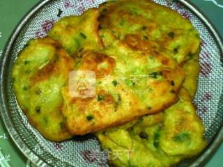 Fried Corn Yam Cake recipe