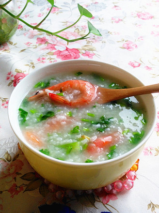 Scallop Shrimp Congee recipe