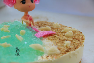 The Most Popular Beach in Summer---sea Mousse Cake recipe