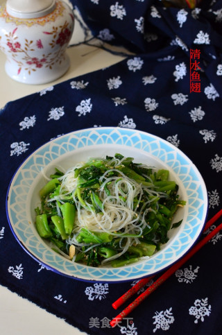 [tianjin] Chi Xiang Vermicelli Mixed with Spinach recipe