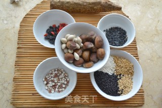 Use Civilian Ingredients to Create Top Nourishing Porridge [kidney Nourishing Black Eight Treasures] recipe