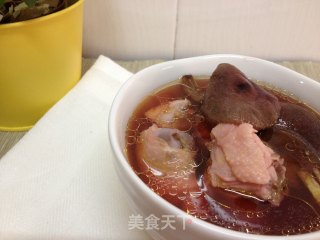 Stewed Chicken with Red Mushroom recipe