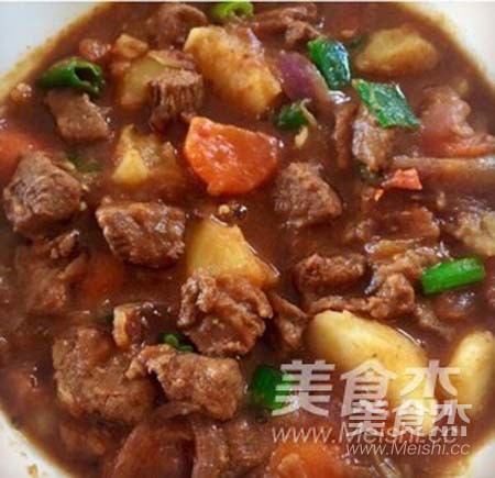 Spicy Braised Beef Potatoes recipe