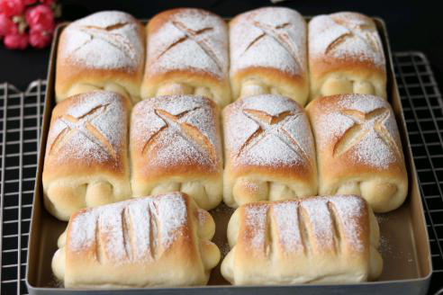 Milk Bread Rolls recipe