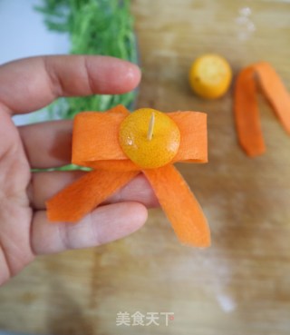 Christmas Creative Vegetable Garland Salad🍎low-fat, Low-calorie Healthy💯 recipe